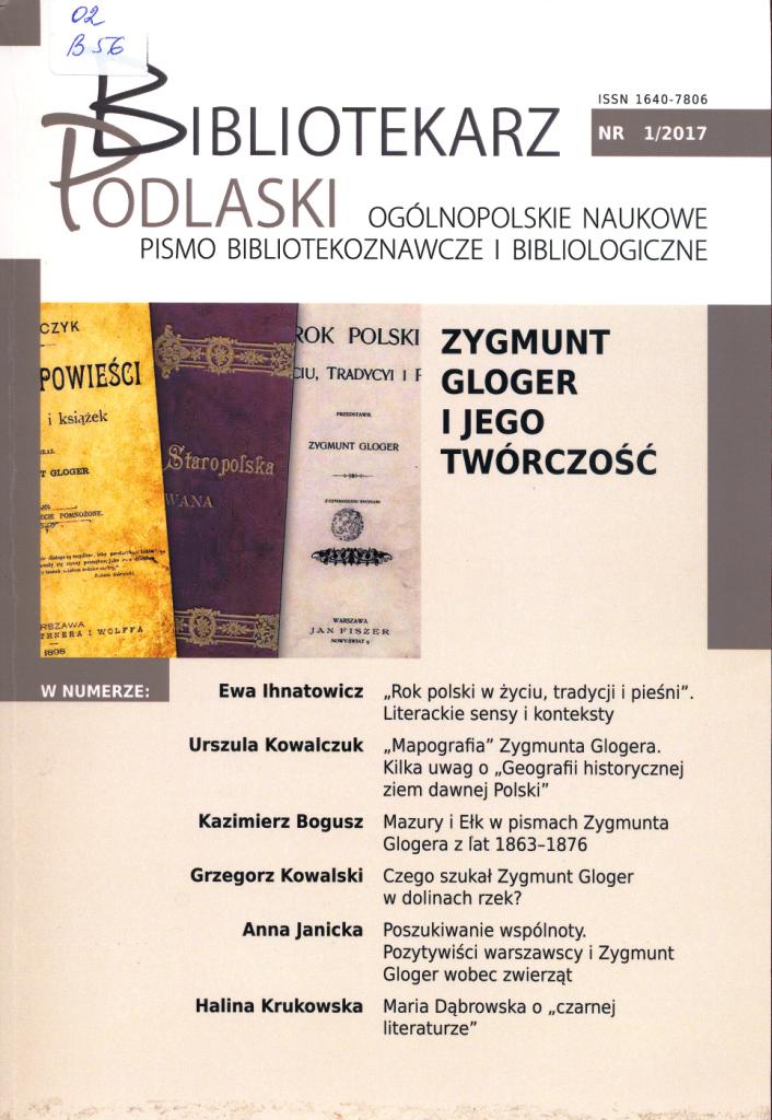 Bibliotekarz 1 2017